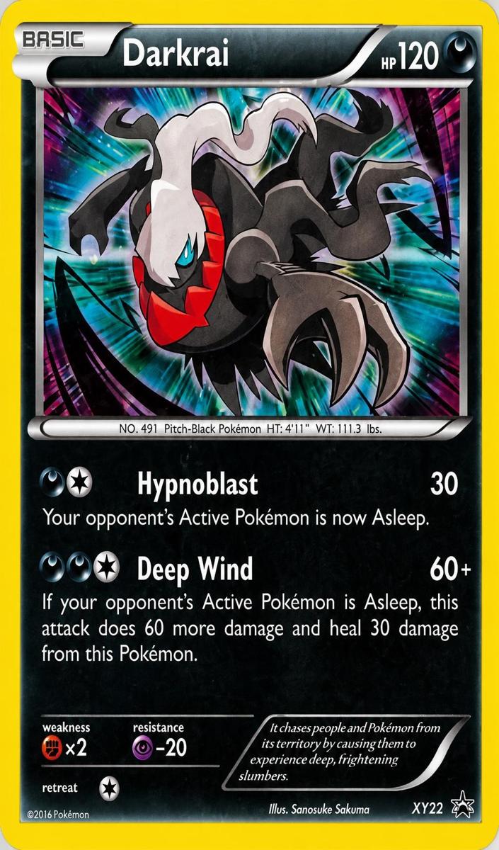 2014 Darkrai #XY22