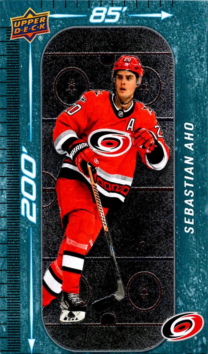 2023 Upper Deck Sebastian Aho [Green] #DM-80 card