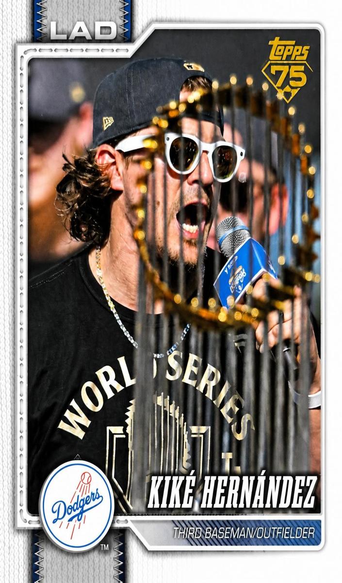 Kike Hernandez 2026 Topps Baseball card