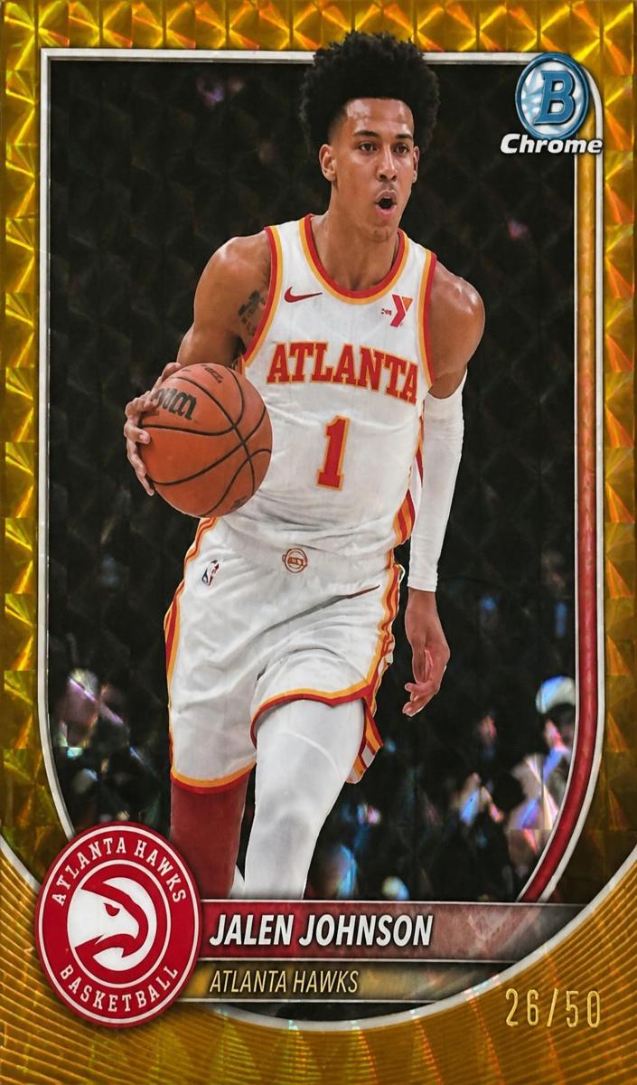 Jalen Johnson 2025 Bowman Basketball card