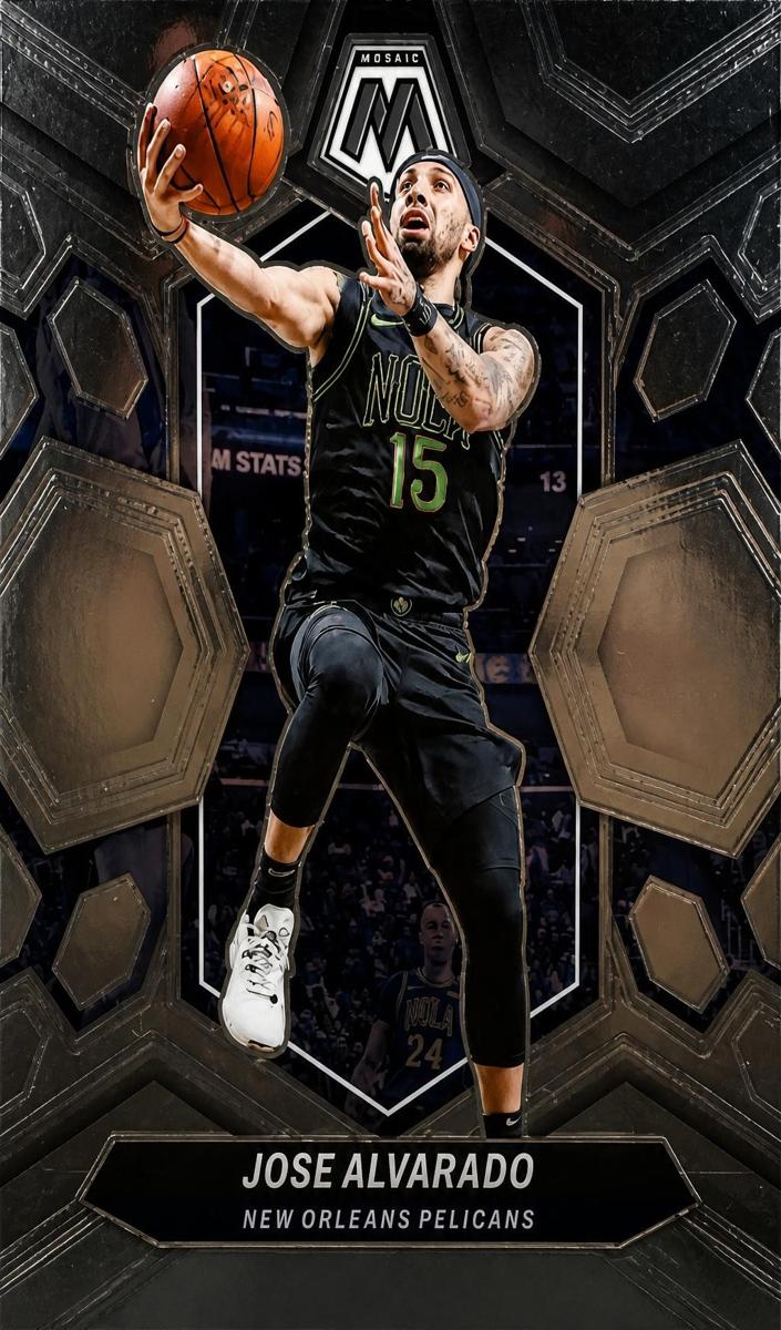 2023 Panini Mosaic Jose Alvarado #186 card