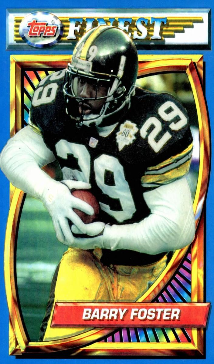1994 Topps Finest Barry Foster #18 card