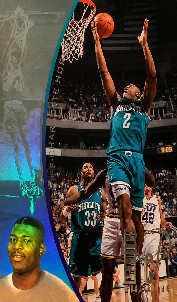 1994 Larry Johnson [Die-Cut-Premium Collection] #DPC3