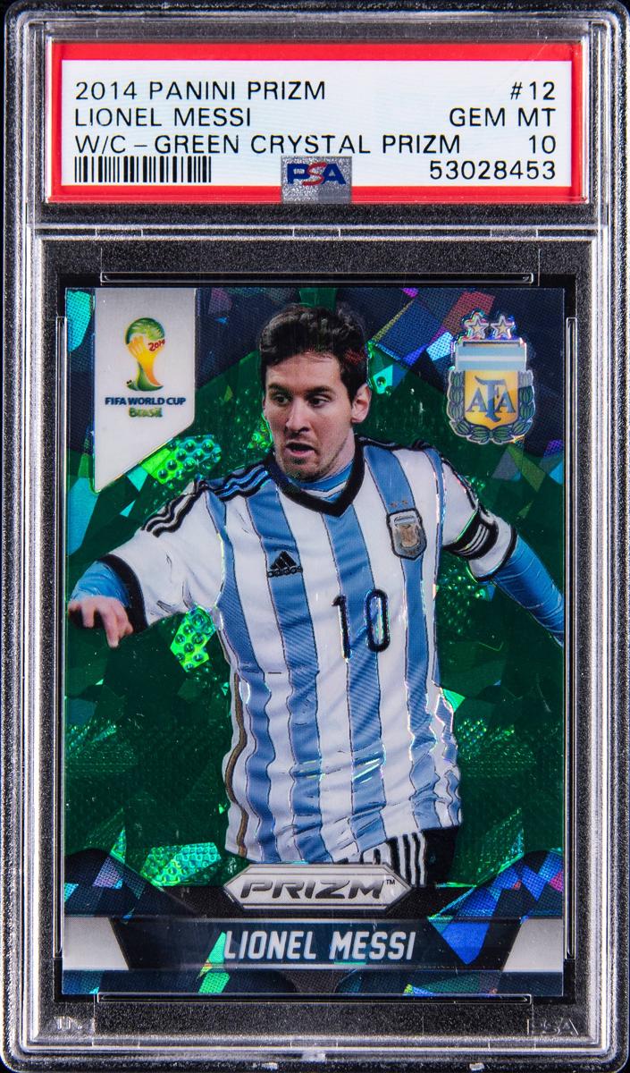 2014 Lionel Messi [Green Crystals] #12