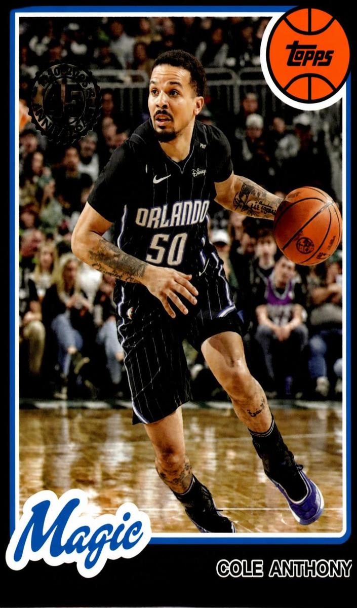 Cole Anthony 2025 Topps Basketball card