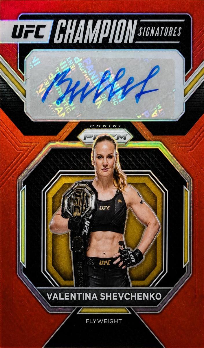 2023 Valentina Shevchenko [Red] #CS-VSH