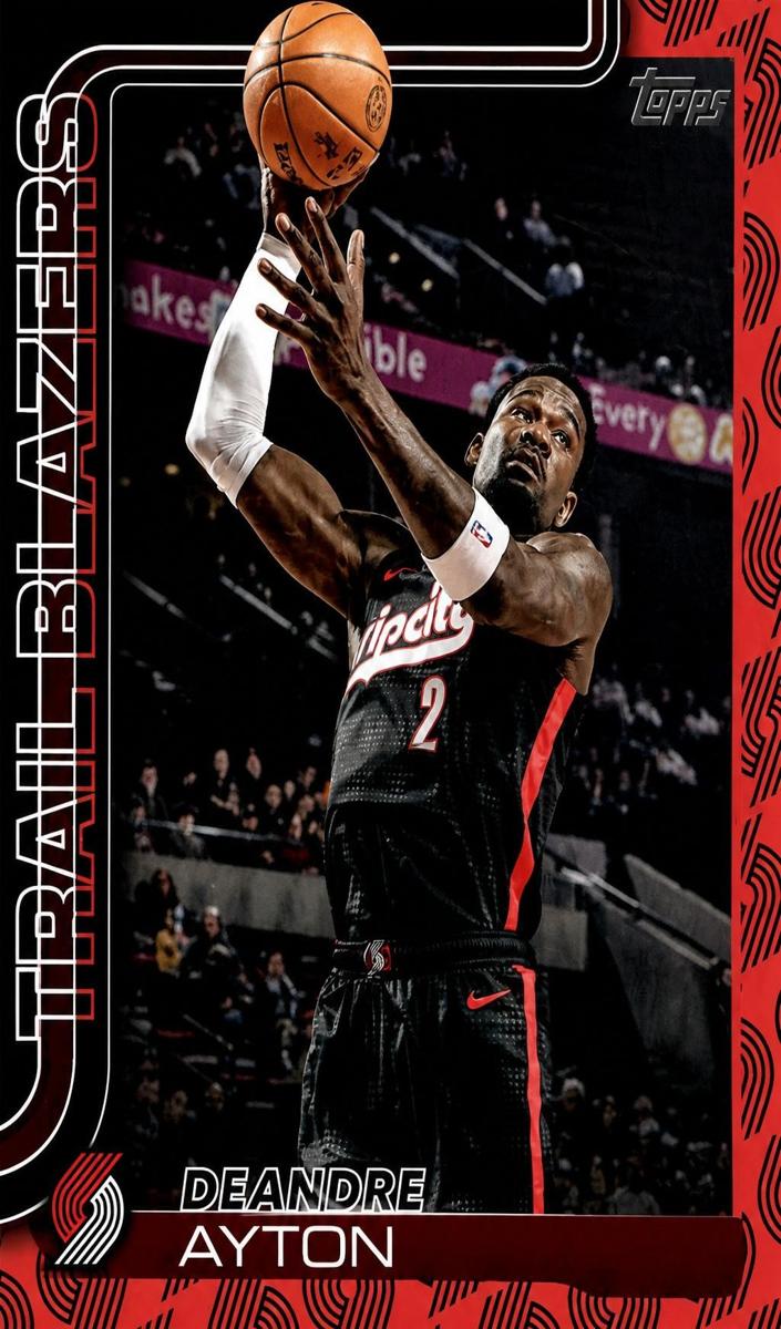 Deandre Ayton 2025 Topps Basketball card