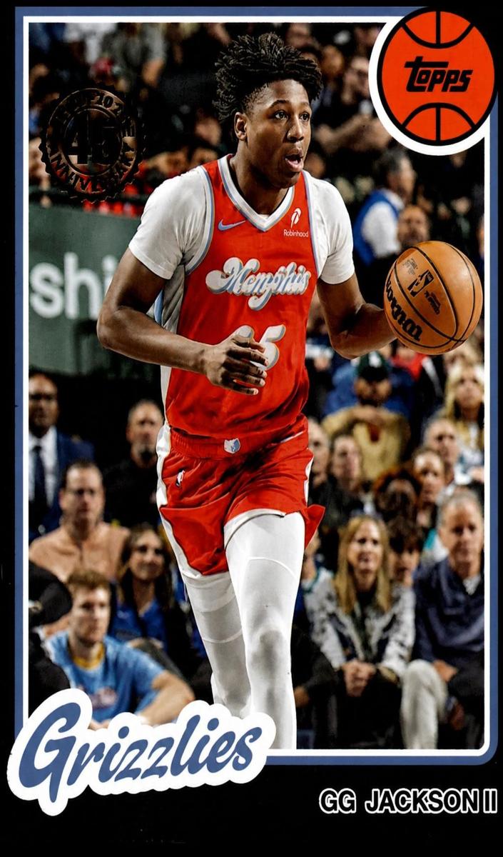 GG Jackson II 2025 Topps Basketball card