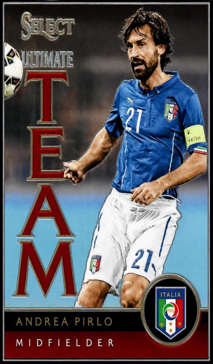 2015 Panini Select Andrea Pirlo [Red] #9 card