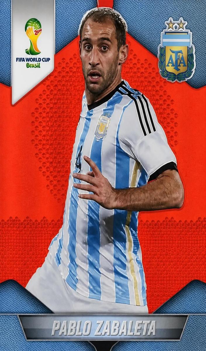2014 Pablo Zabaleta [Red] #7