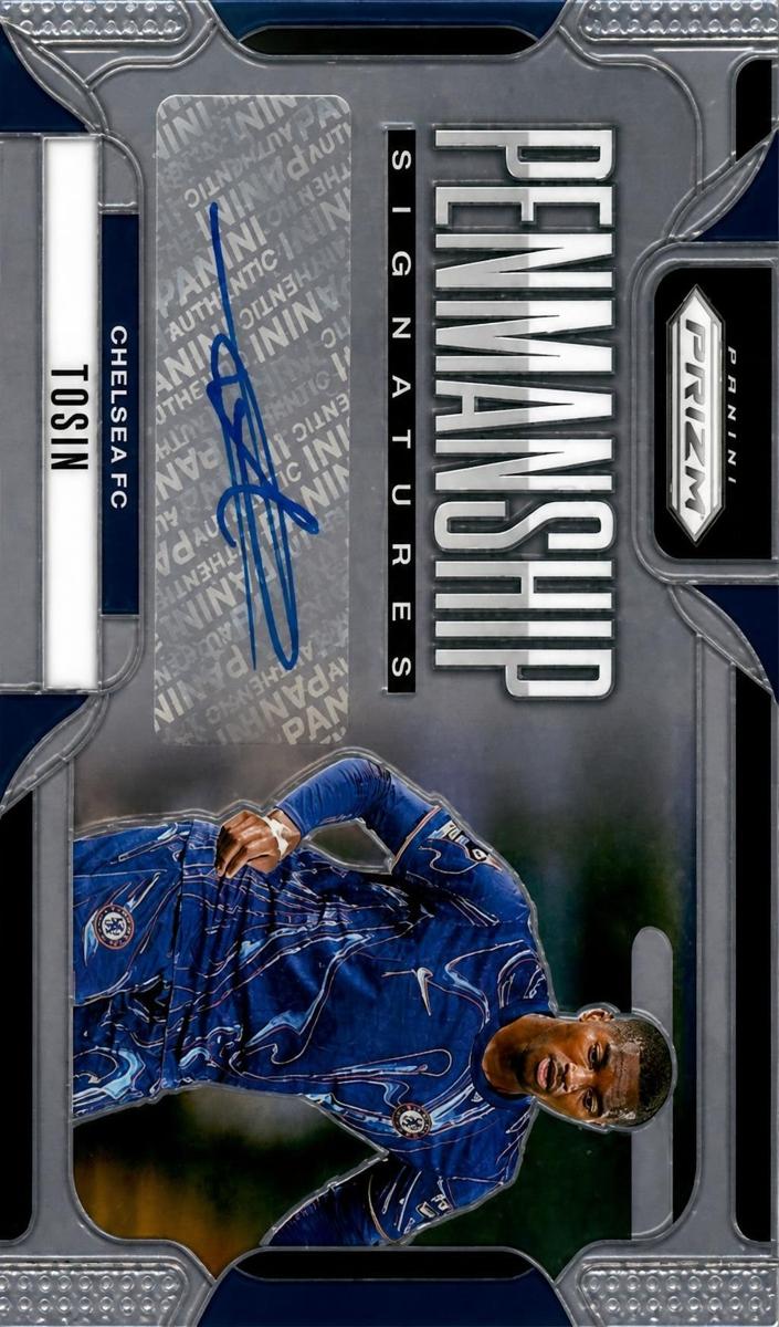 2024 Panini Prizm Premier League Tosin [Green Pulsar] #P-T card