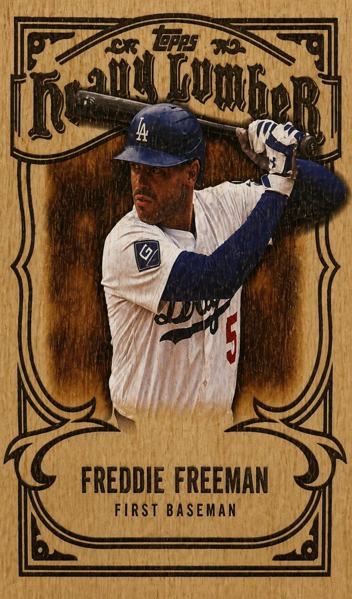 2026 Topps Series 2 Heavy Lumber Freddie Freeman #HL-33 card