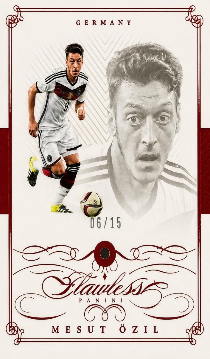 2015 Mesut Ozil [Ruby] #76