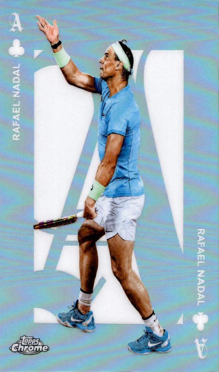 2025 Topps Chrome Aces Rafael Nadal [Geometric] #ACE-22 card