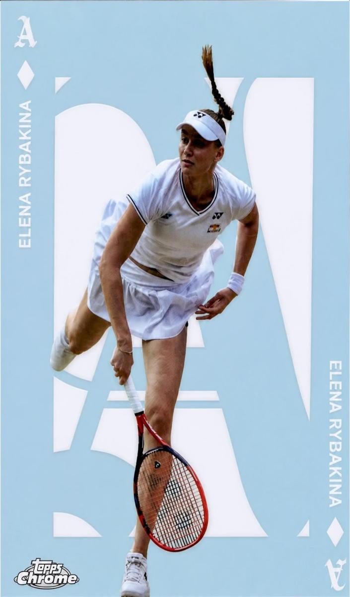 2025 Topps Chrome Aces Elena Rybakina #ACE-3 card