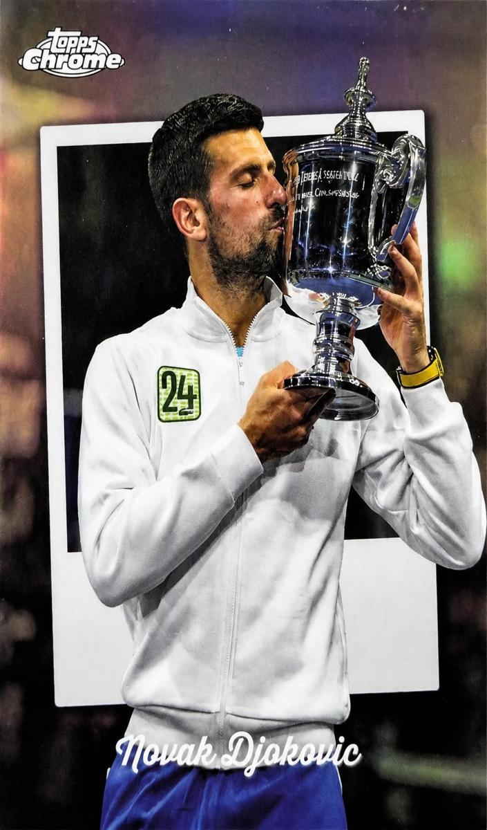 Novak Djokovic - 2025 Topps Chrome Tennis