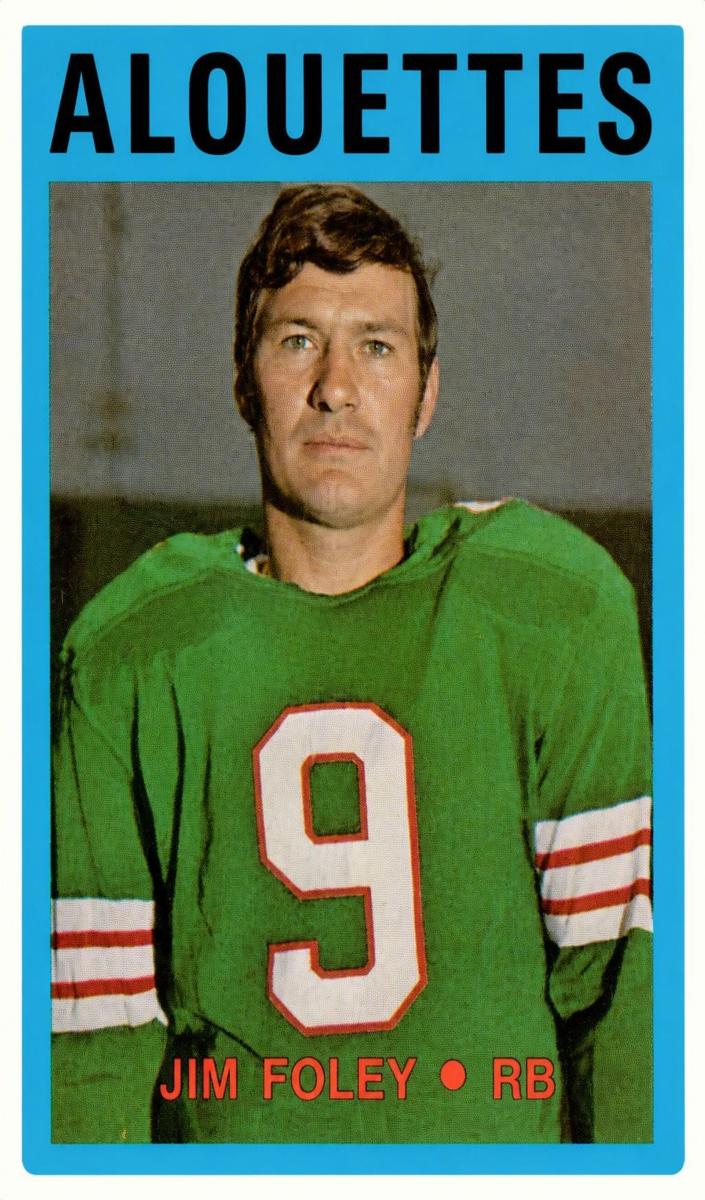 1972 Jim Foley #21