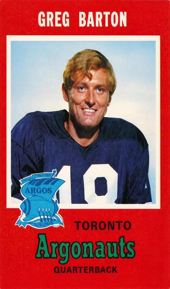 1971 Greg Barton #14