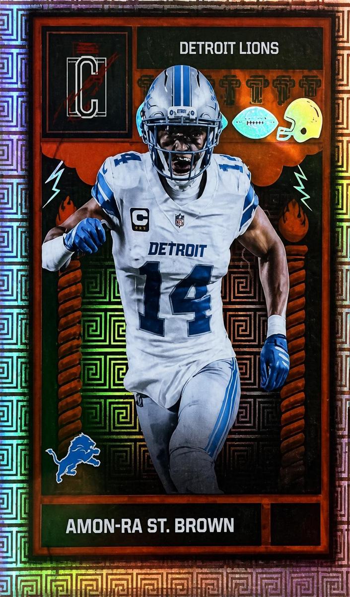 2025 Topps Signature Class Odyssey Amon-Ra St. Brown #OD-8 card