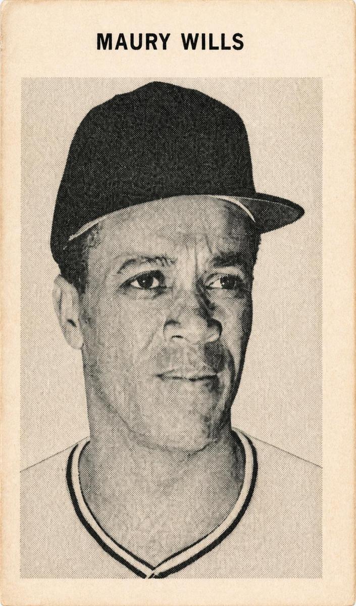 1972 Maury Wills #NNO