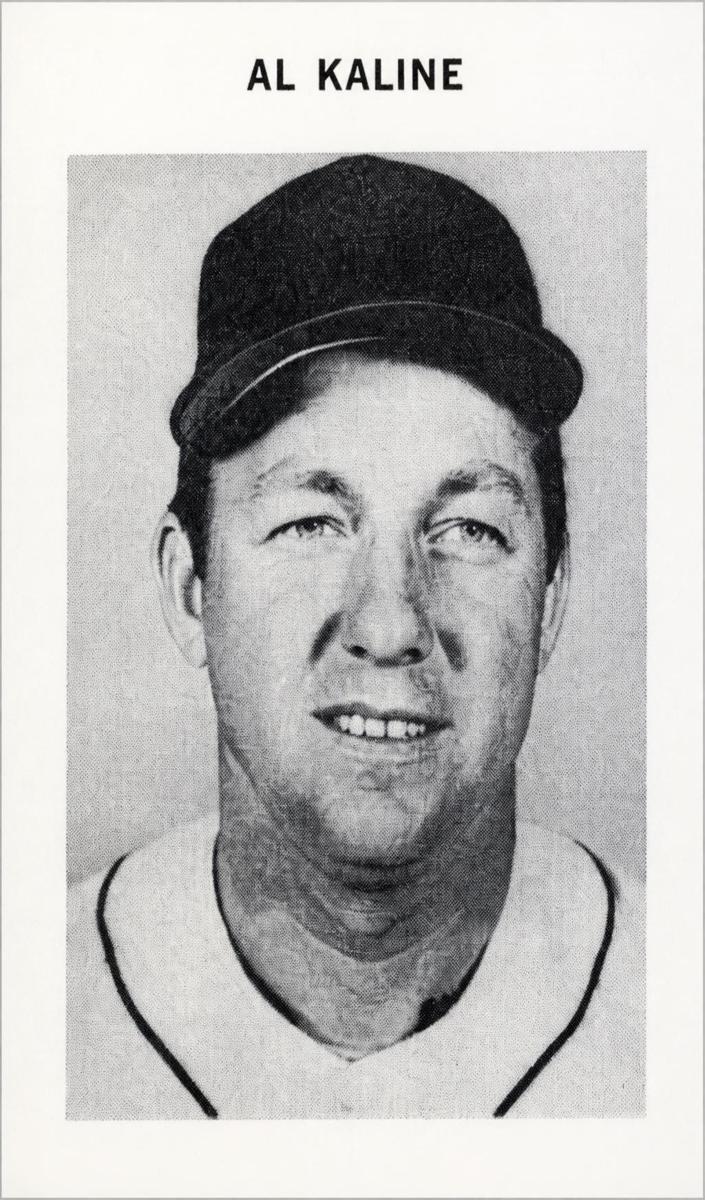 1972 Al Kaline #NNO