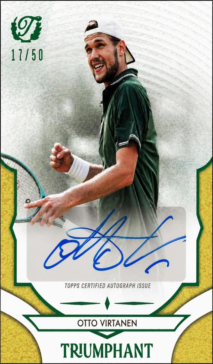 2025 Otto Virtanen [Red Racket Foil] #52-A