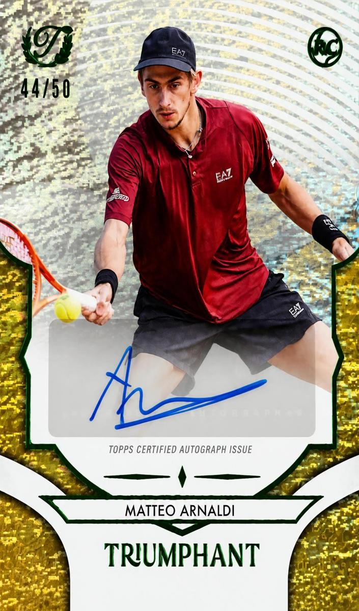2025 Matteo Arnaldi [Trophy Gold Foil] #28-A