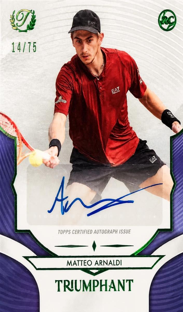 2025 Matteo Arnaldi [Hard Court Blue Foil] #28-A
