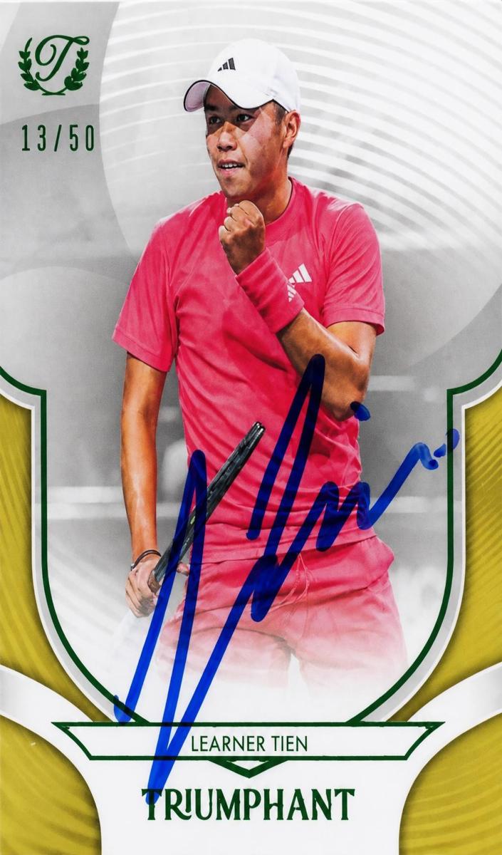 2025 Learner Tien [Trophy Gold Foil] #70-A