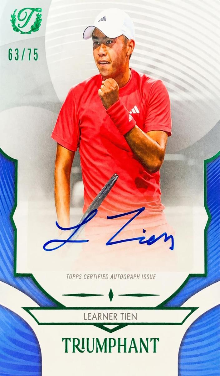 2025 Learner Tien [Hard Court Blue Foil] #70-A