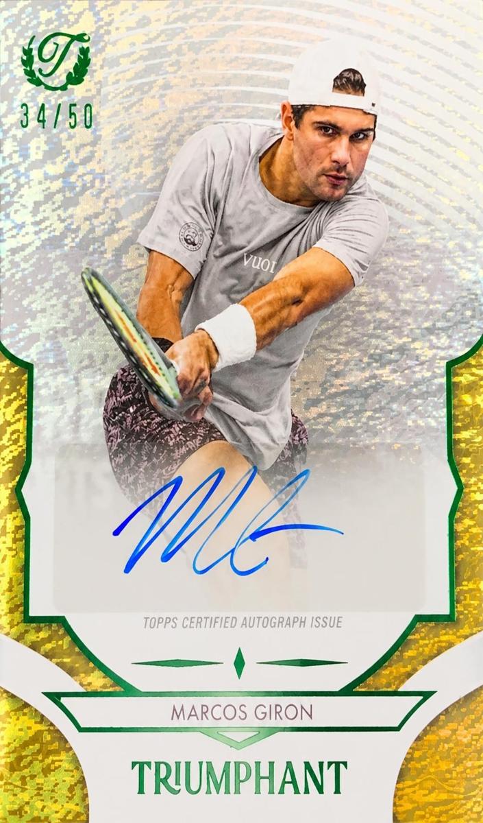 2025 Marcos Giron [Trophy Gold Foil] #53-A