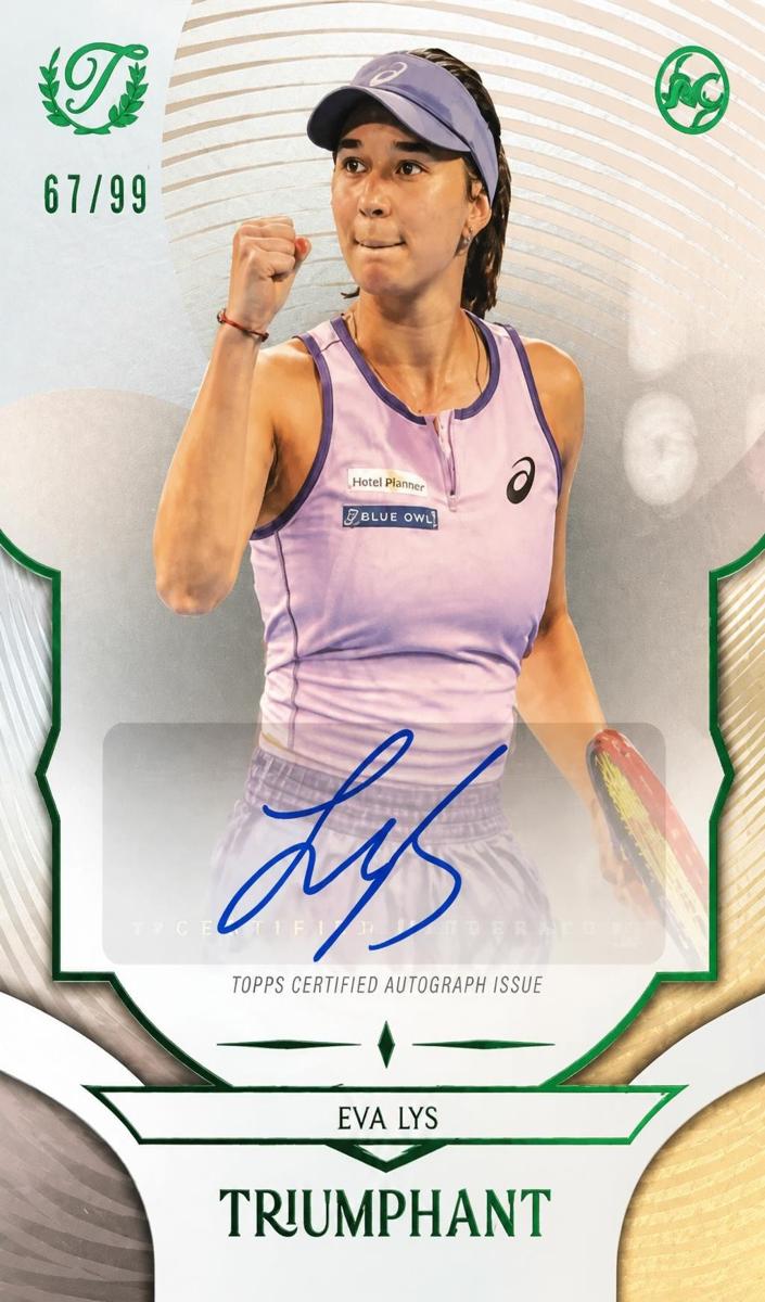 2025 Eva Lys [Red Racket Foil] #29-A