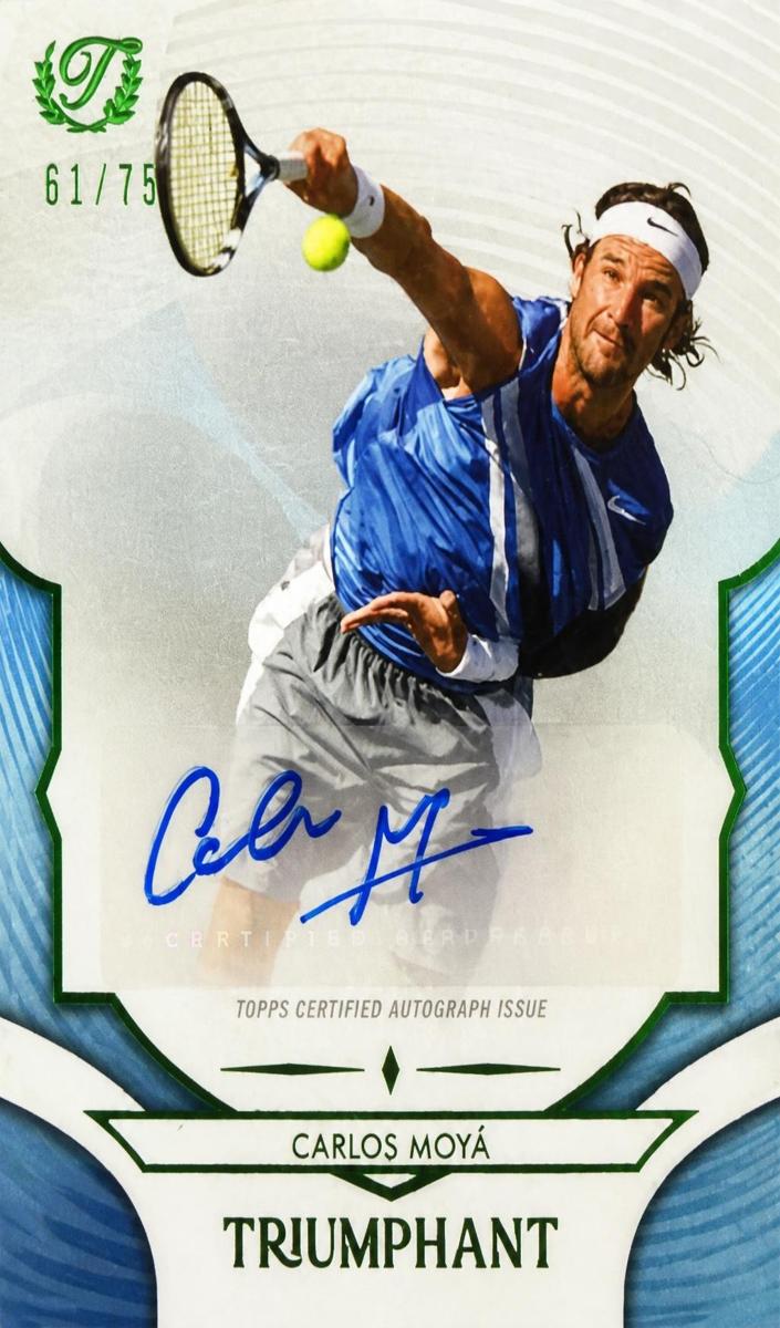 2025 Carlos Moya [Hard Court Blue Foil] #30-A