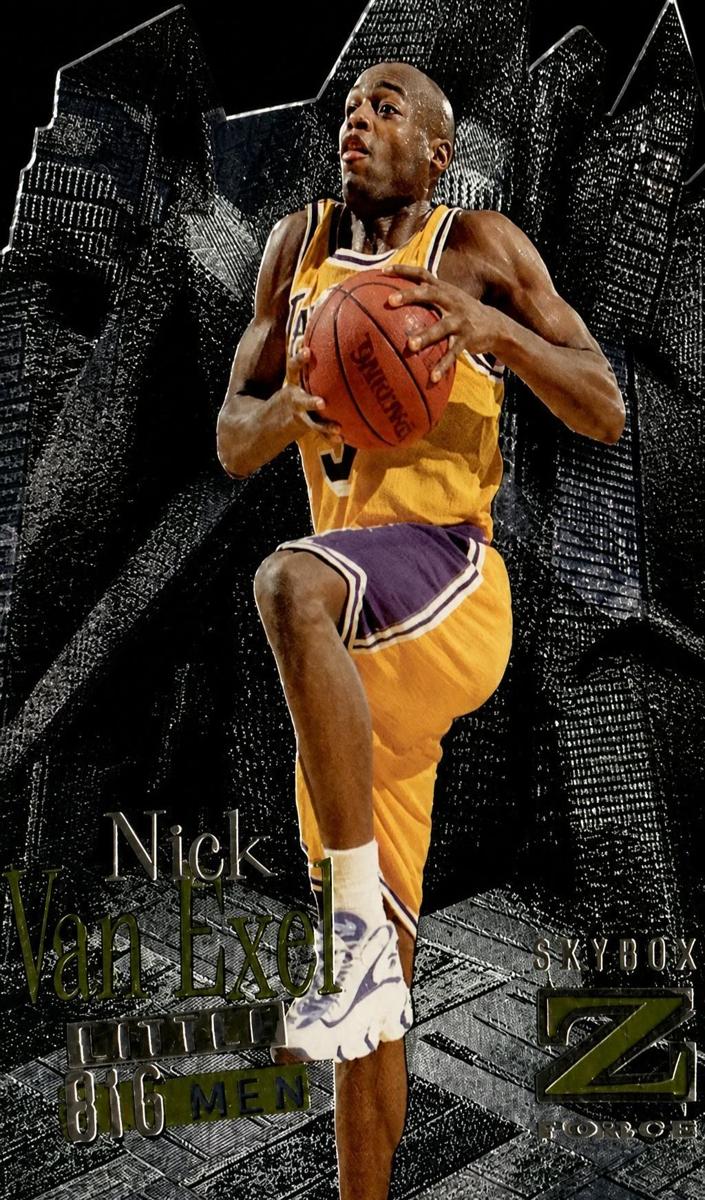 1996 Skybox Z-Force Nick Van Exel #10 card