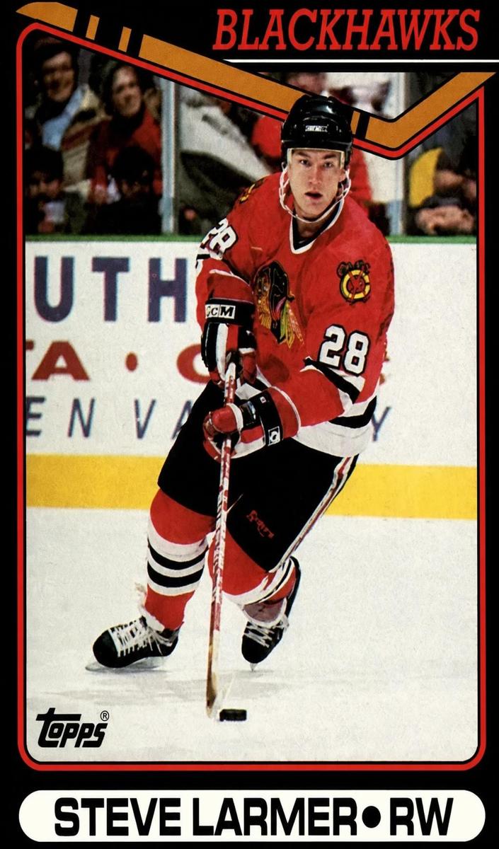 1990 Topps Steve Larmer #56 card