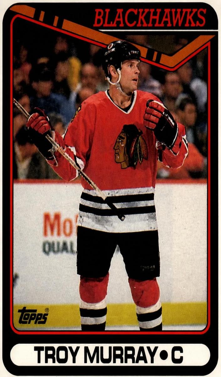 1990 Topps Troy Murray #160 card