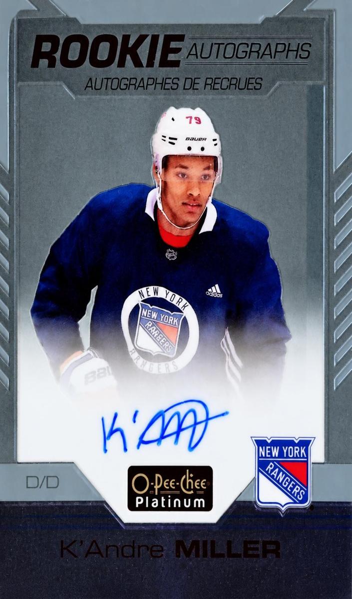 2020 O-Pee-Chee Platinum K'Andre Miller #R-KM card