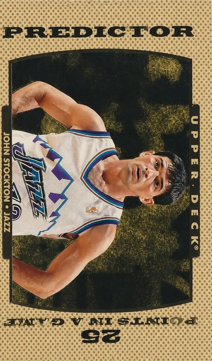 1996 Upper Deck John Stockton #P18 card