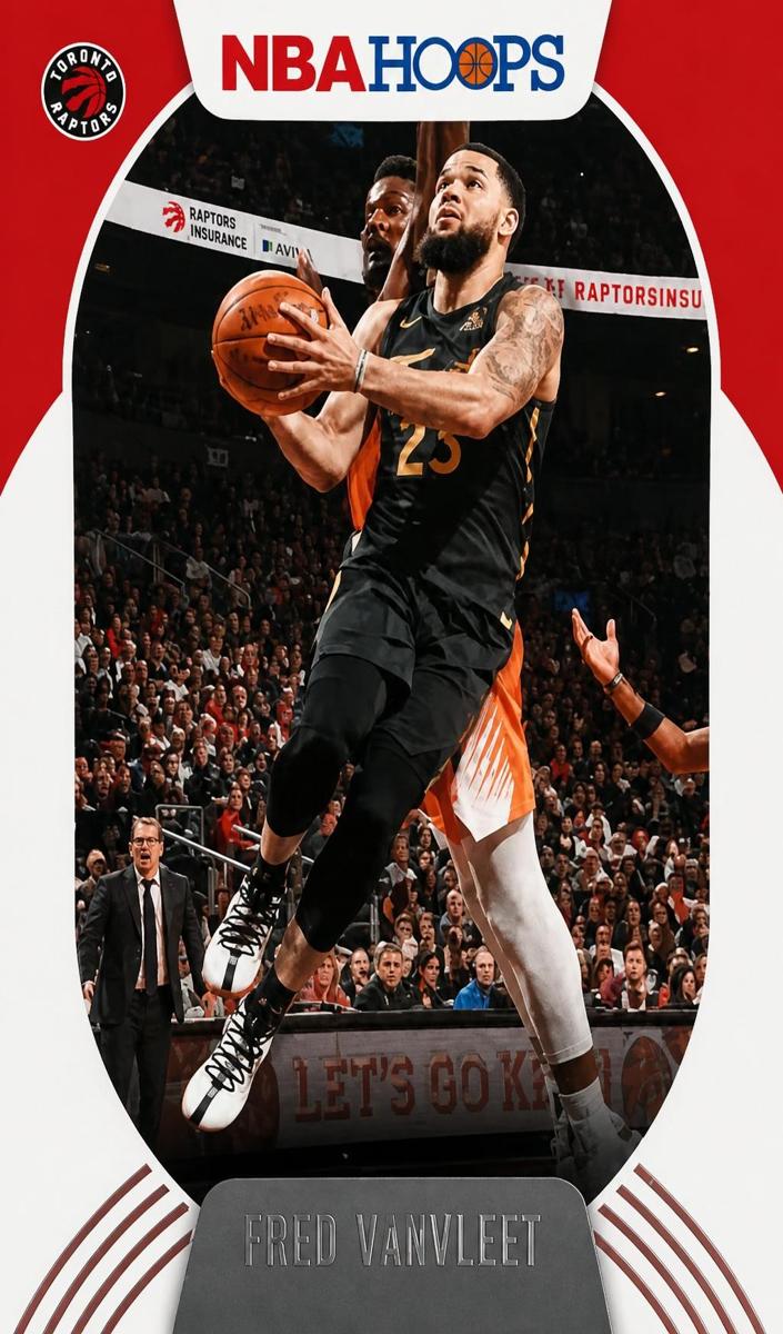 2020 Panini Hoops Fred VanVleet #91 card