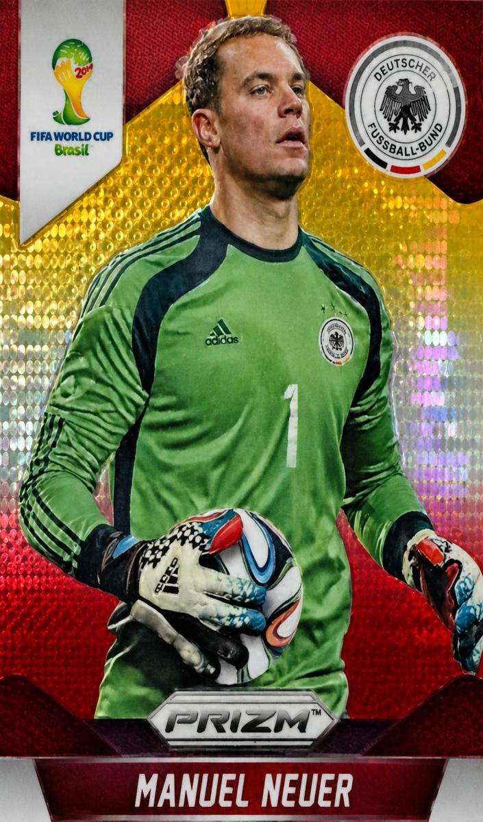 2014 Manuel Neuer [Yellow and Red Pulsar] #83