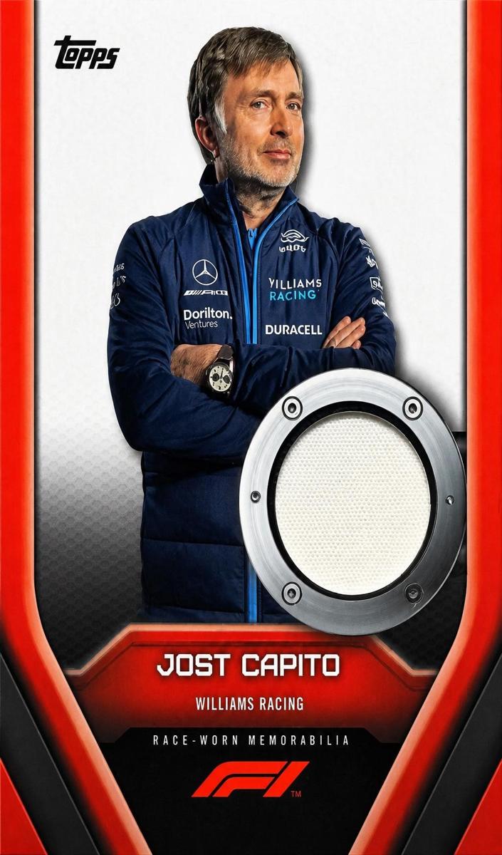 2022 Jost Capito #F1RL-JC