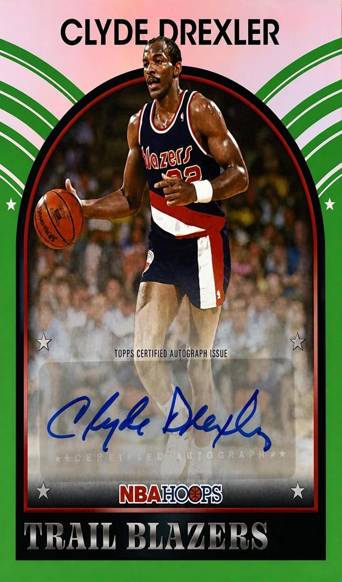 2025 Clyde Drexler [Green Hoops] #89S-CD