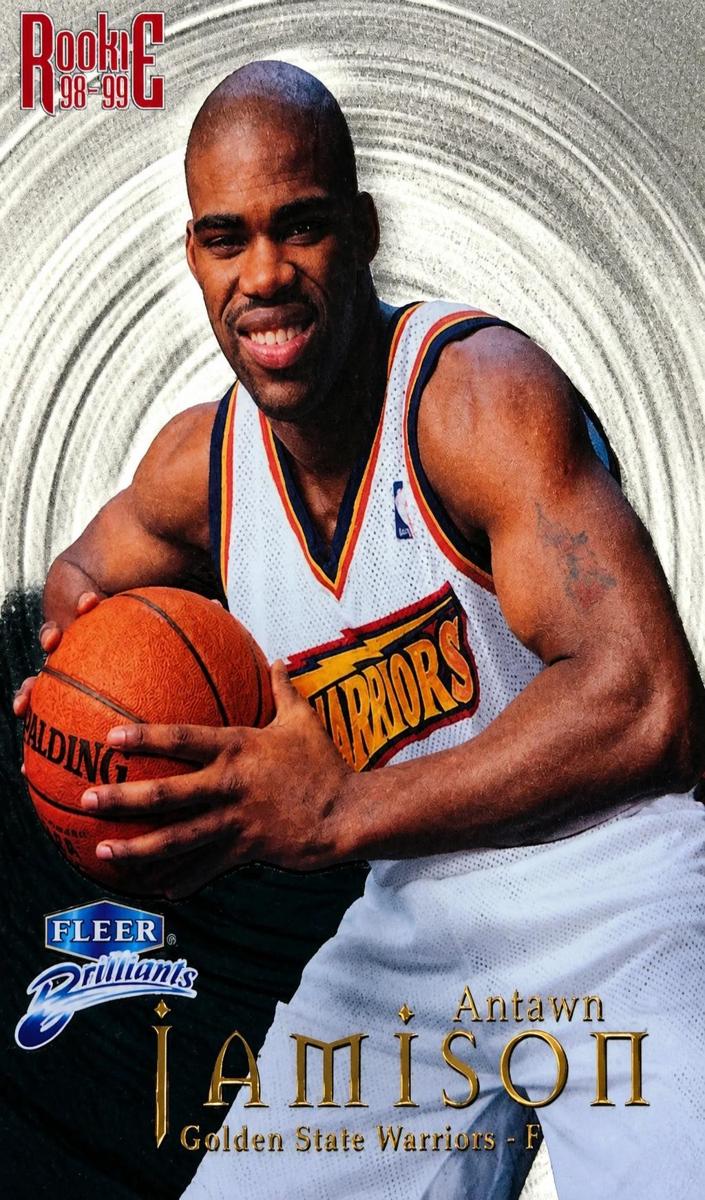 1998 Fleer Brilliants Antawn Jamison #104 card