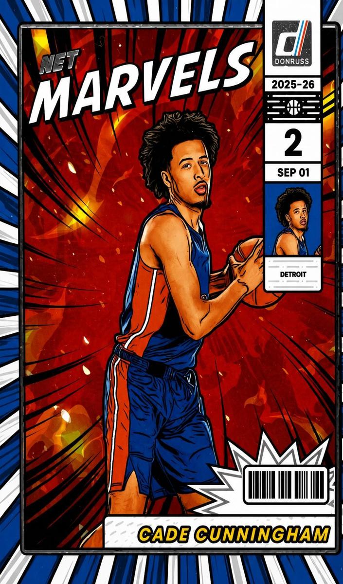 2022 Cade Cunningham #14
