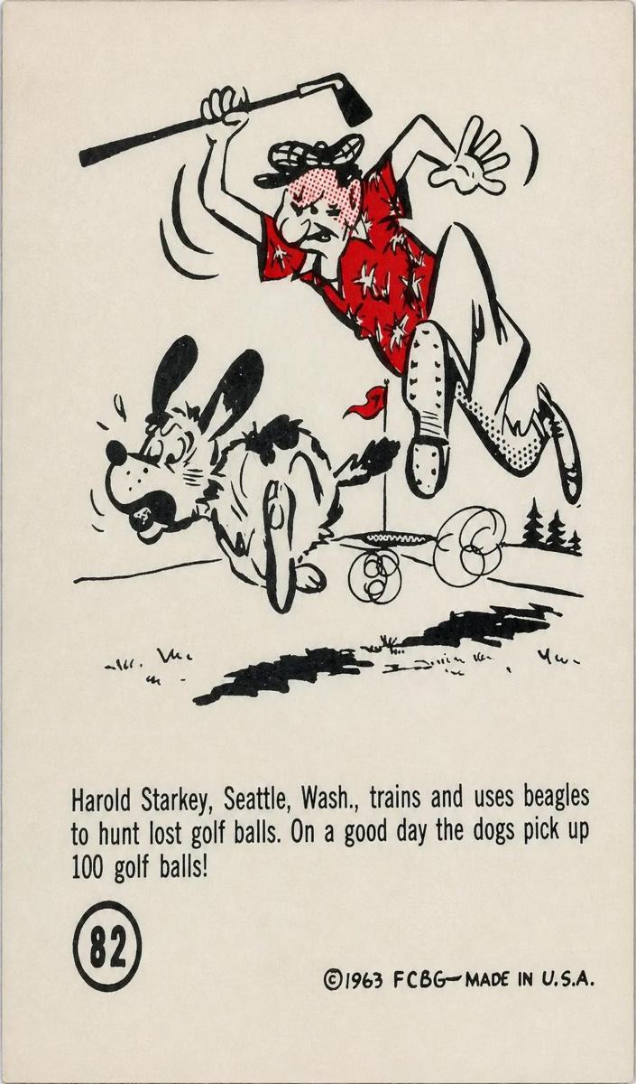 1963 Harold Starkey #82