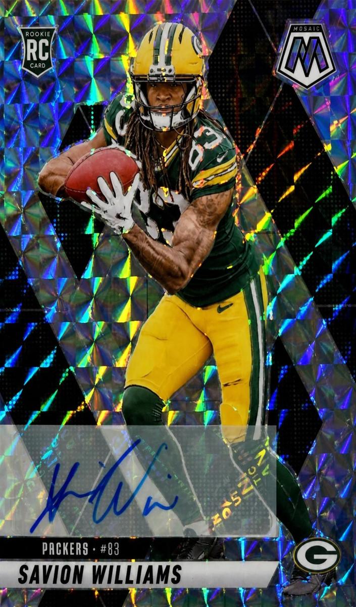 Savion Williams 2025 Mosaic Football card