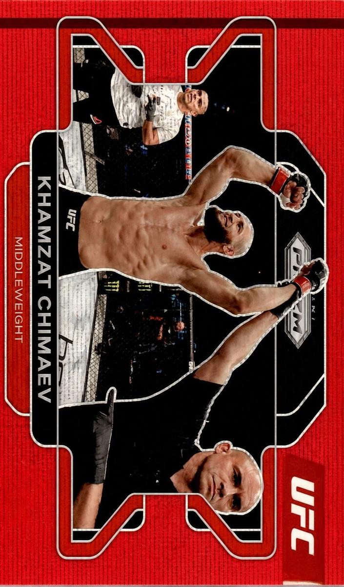 2022 Khamzat Chimaev [Ruby Wave Prizm] #94