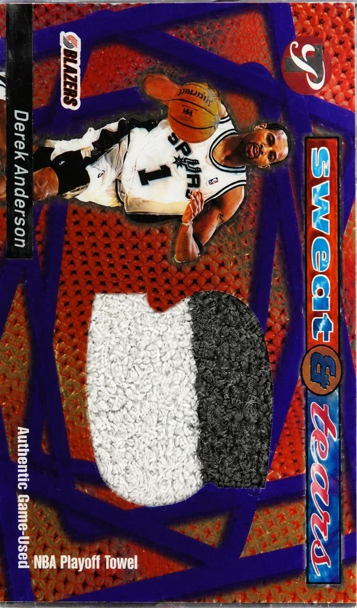 2001 Topps Pristine Derek Anderson #SS-DA card