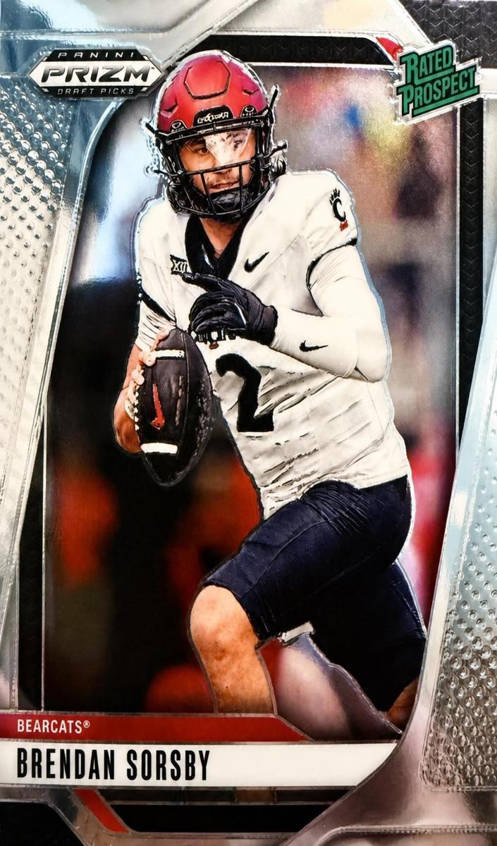 Brendan Sorsby 2025 Prizm Draft Picks card