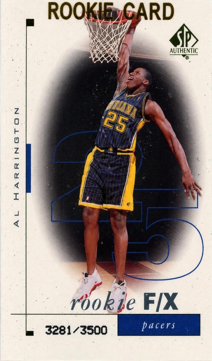 1998 SP Authentic Al Harrington #113 card